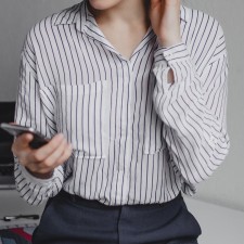 여성 오피스셔츠